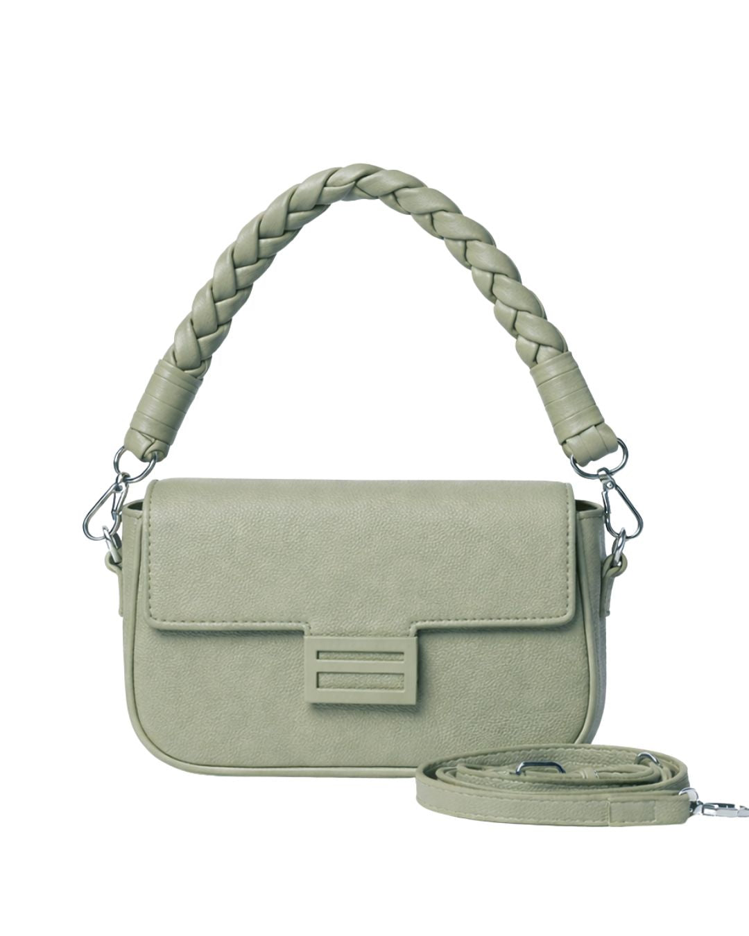 Braided Satchel Bag