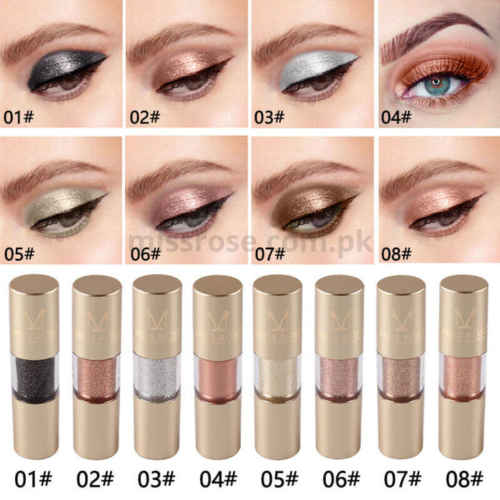 MISS ROSE Liquid Glitter Eyeshadow