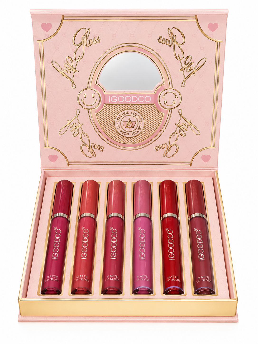 Matte Lip Gloss Set ( 6 pcs)