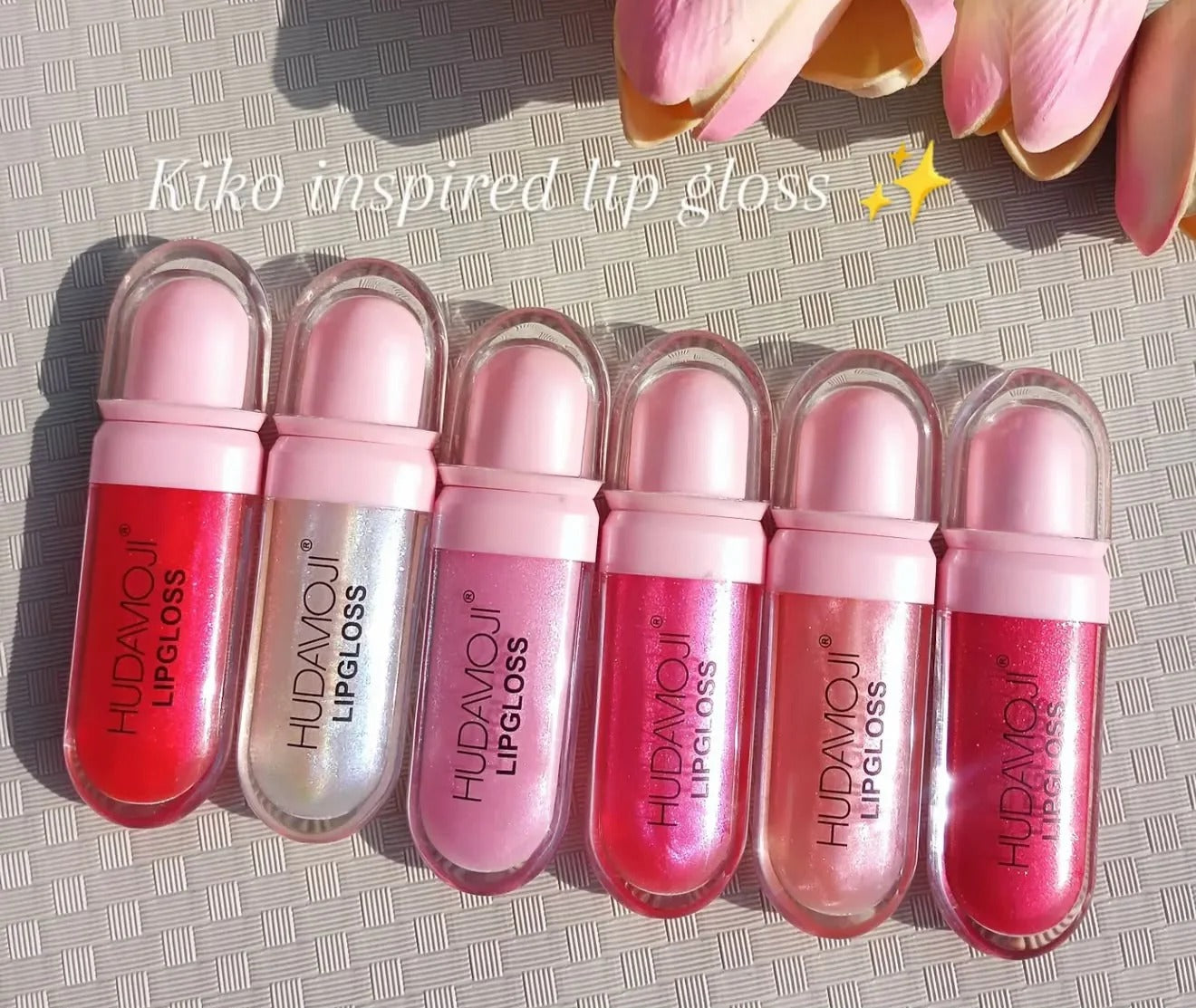 Huda Moji Matte Lip Gloss Set (6 pcs)
