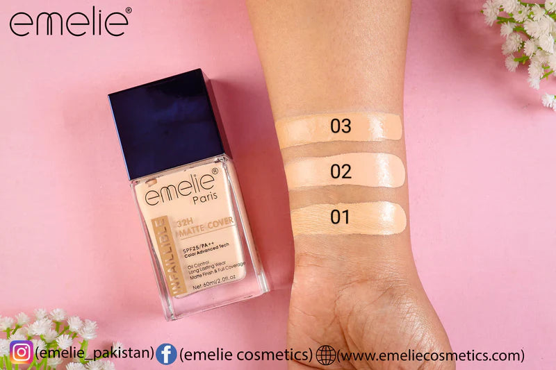 32H Matte Cover Waterproof Foundation