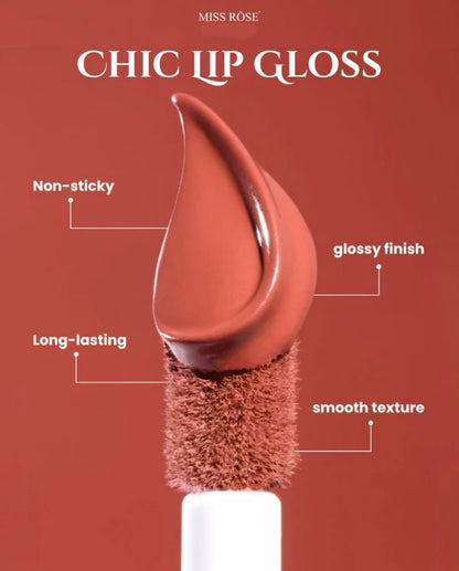 Miss Rose Chic Lipgloss- Bundle of 4