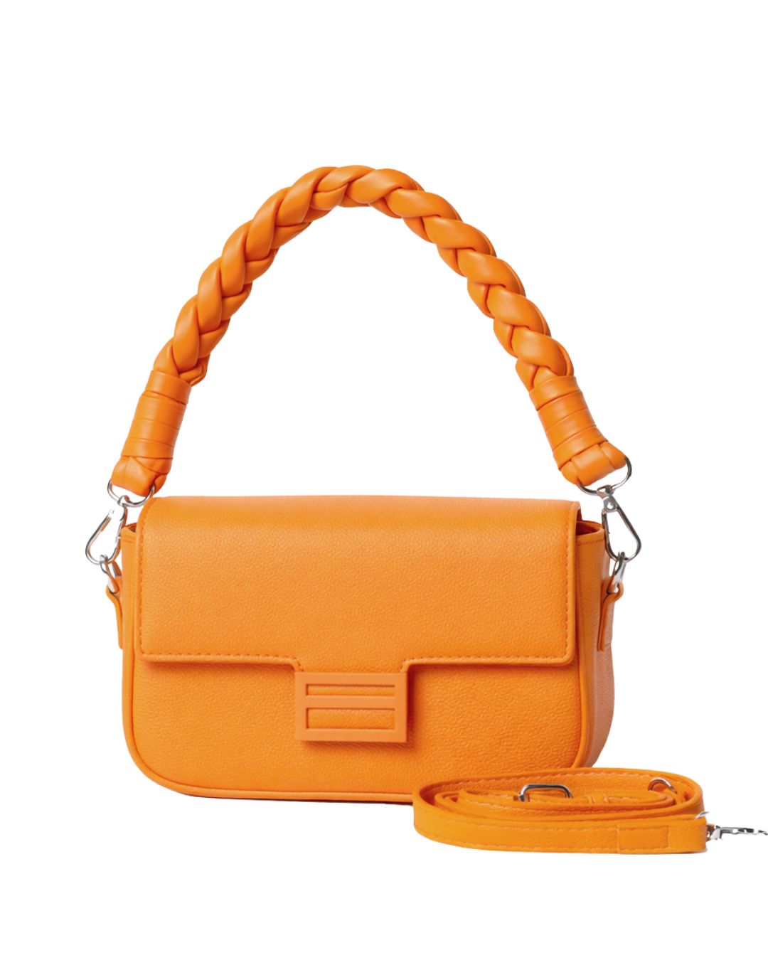 Braided Satchel Bag