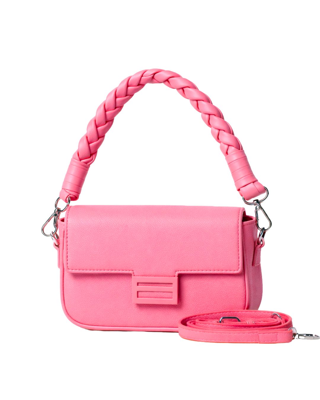 Braided Satchel Bag