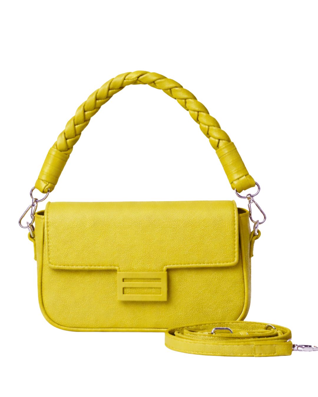 Braided Satchel Bag