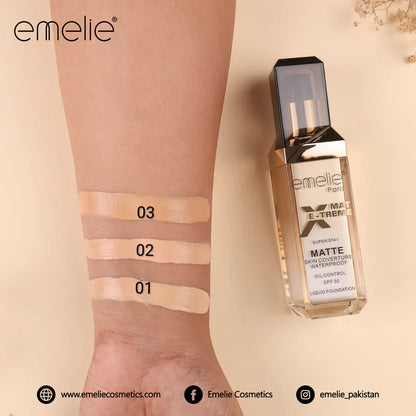EXTREME Matte SUPER STAY Liquid Foundation - 30ml - SPF 30