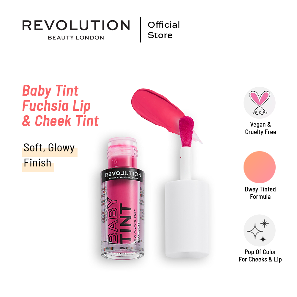 Relove Baby Tint Fuchsia Lip & Cheek Tin