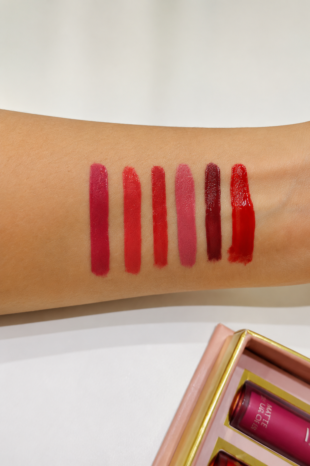 Matte Lip Gloss Set ( 6 pcs)