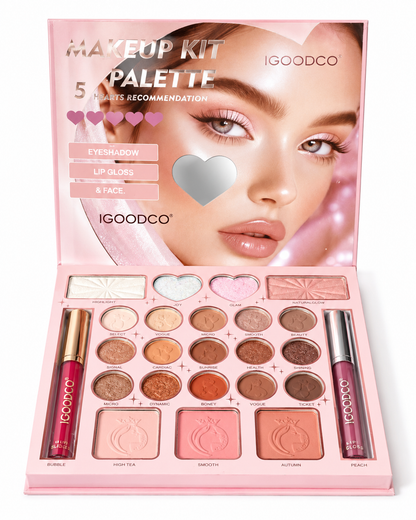 5-Hearts Makeup Kit Palette