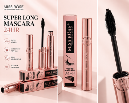Miss Rose Super Long 24H Mascara