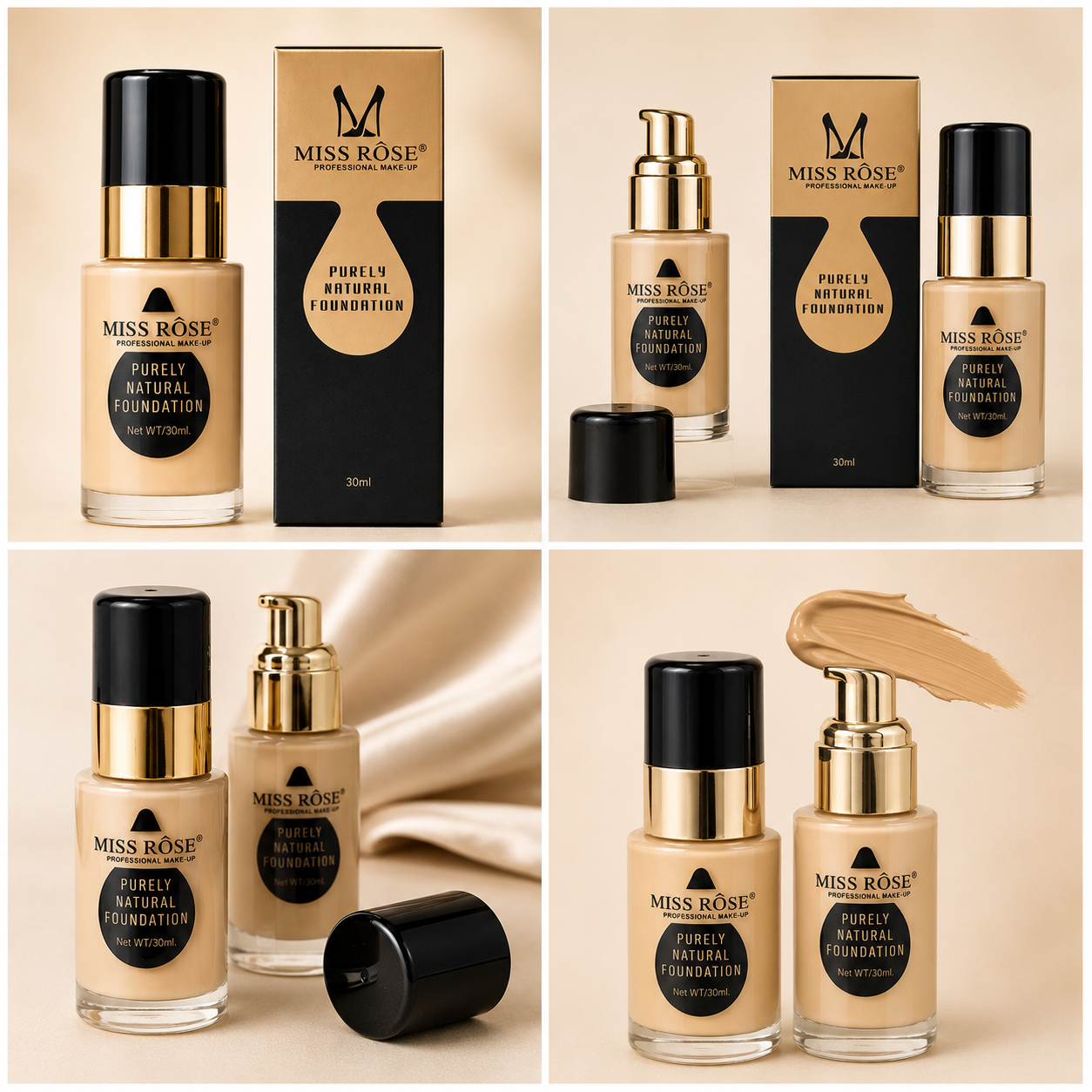 Miss Rose Purely Natural Foundation
