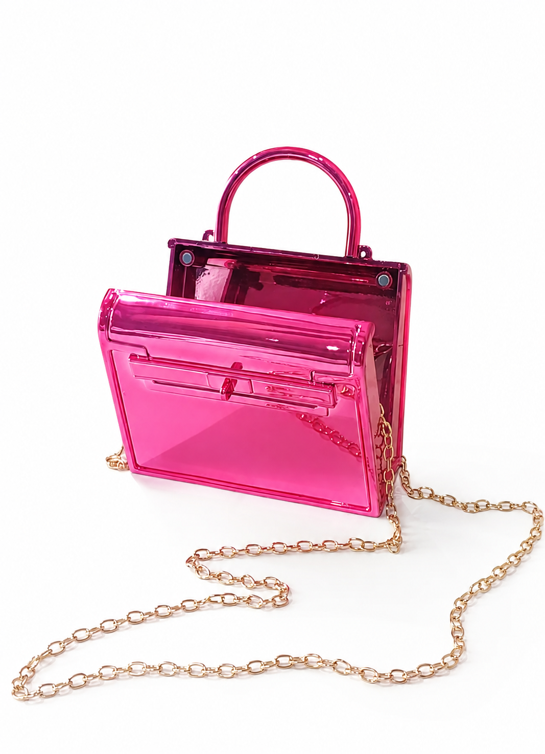 Mini Metallic Acrylic Bag