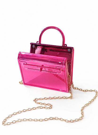 Mini Metallic Acrylic Bag