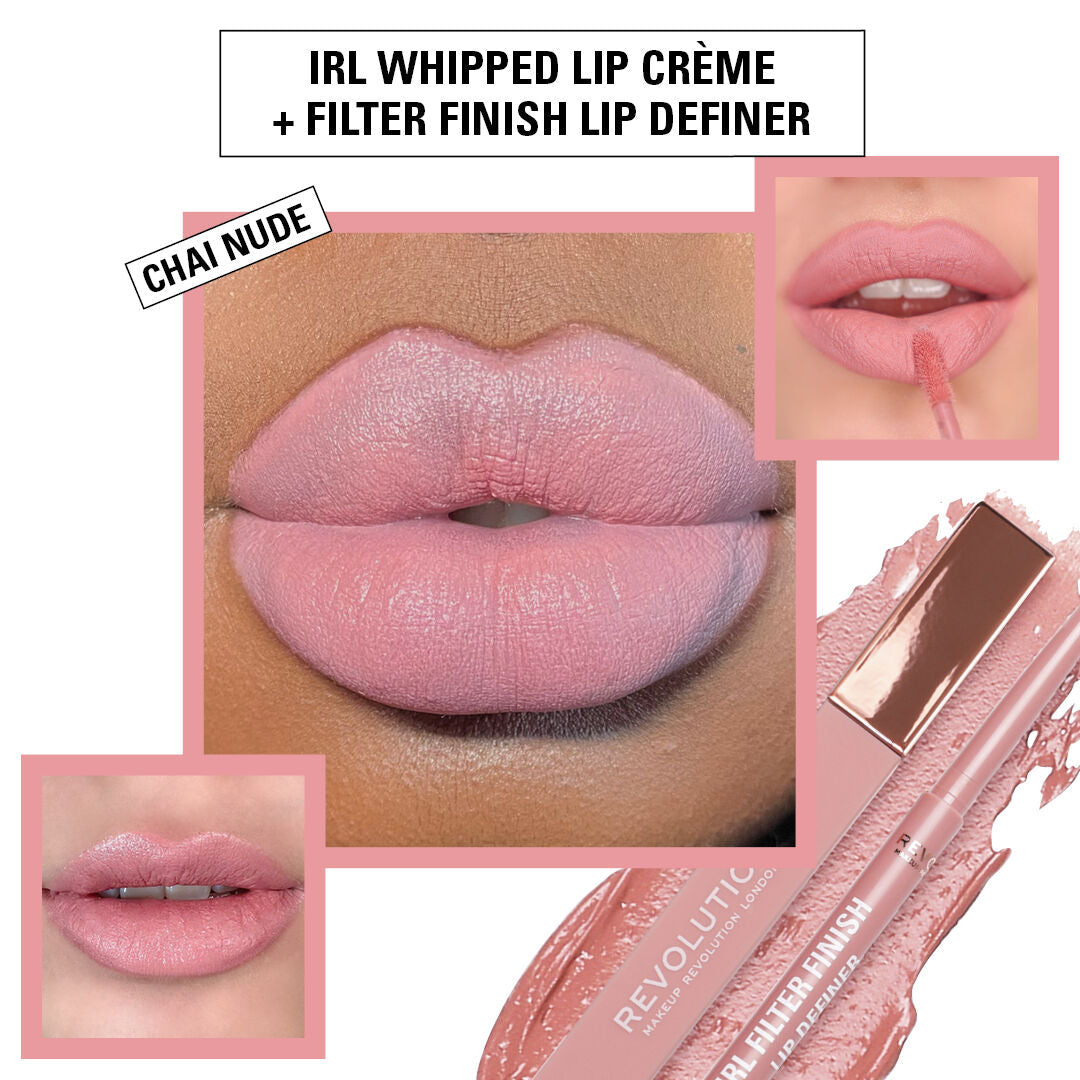 IRL Whipped Lip Crème Chai Nude