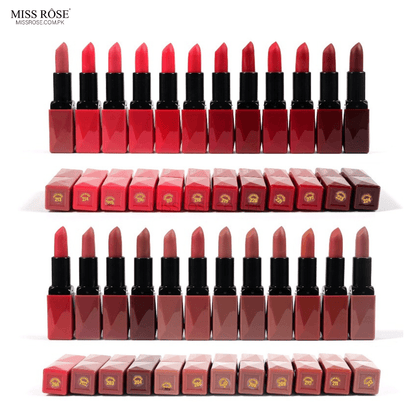 Miss Rose Creamy Matte Lipstick Bundle - Pack of 4