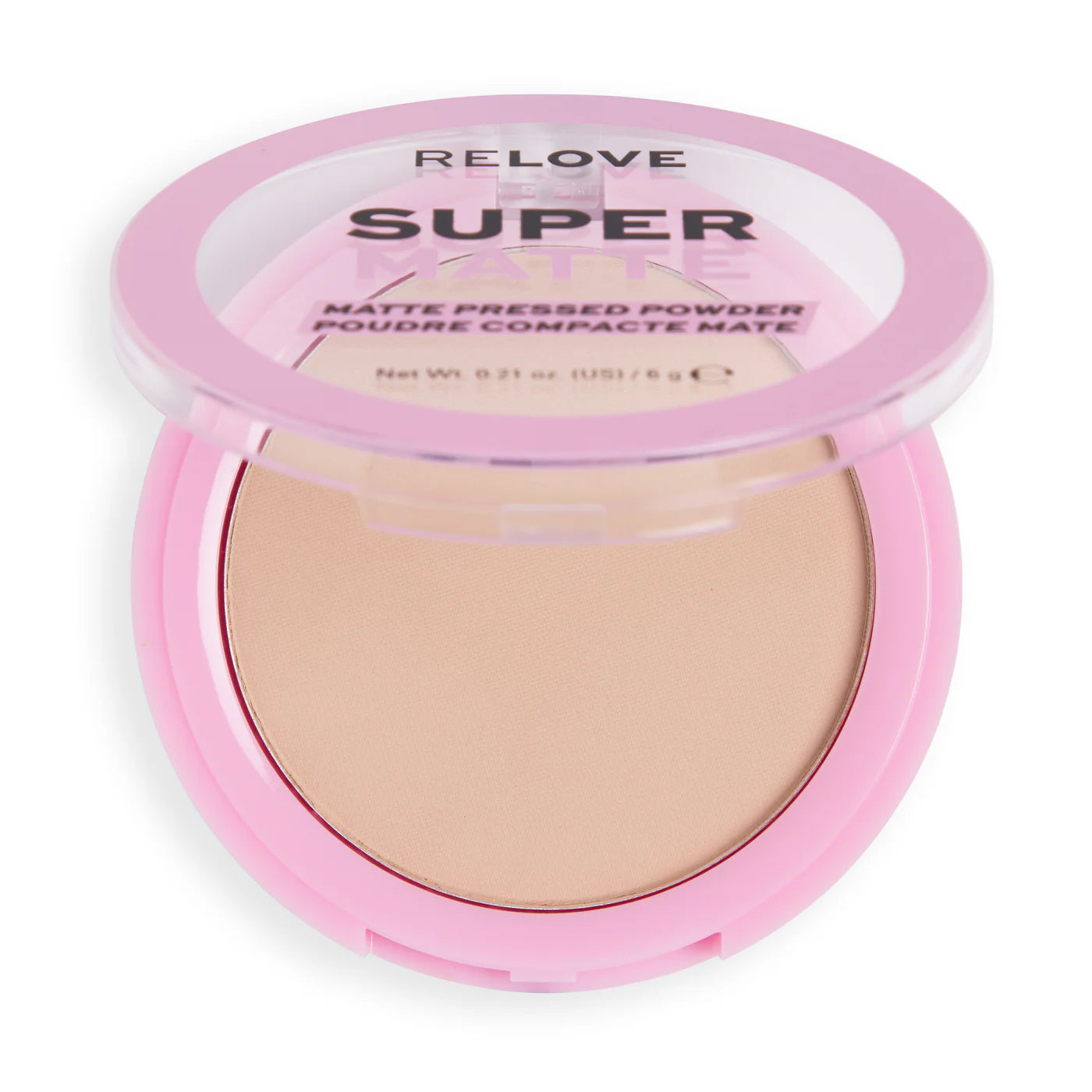 Relove By Revolution Super Matte Pressed Powder Vanilla