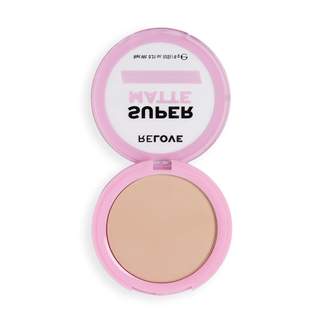 Relove By Revolution Super Matte Pressed Powder Vanilla