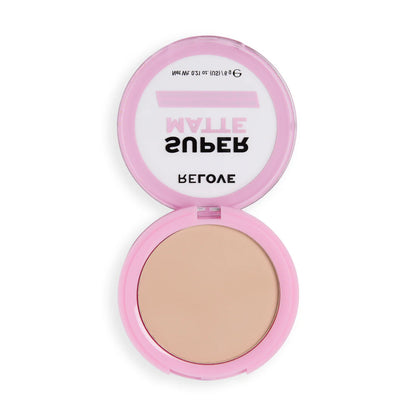 Relove By Revolution Super Matte Pressed Powder Vanilla