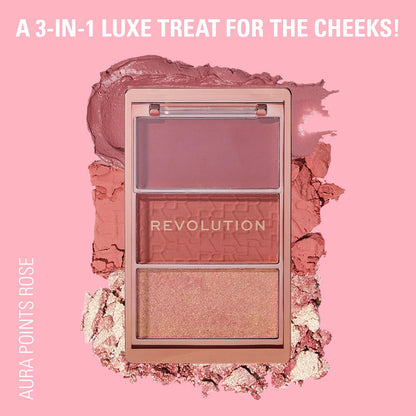 Blush Icon Palette Aura Points Rose