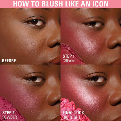 Blush Icon Palette Aura Points Rose