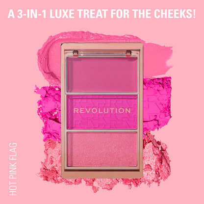 Blush Icon Palette Hot Pink Flag