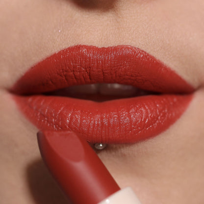 Lip Allure Satin Lipstick CEO Brick Red