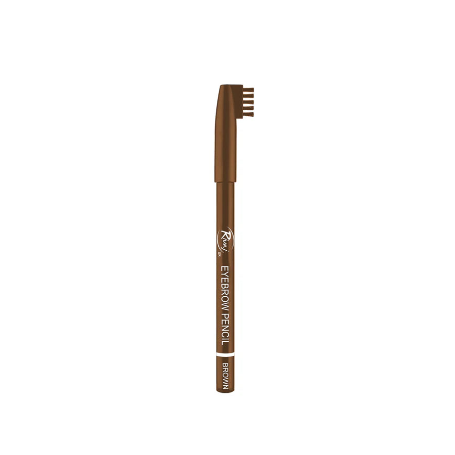 110 RIVAJ EYE BROW WITH BRUSH BROWN/BLACK PENCIL