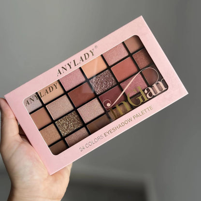 Any Lady 24 Color Glam Eyeshadow Palette